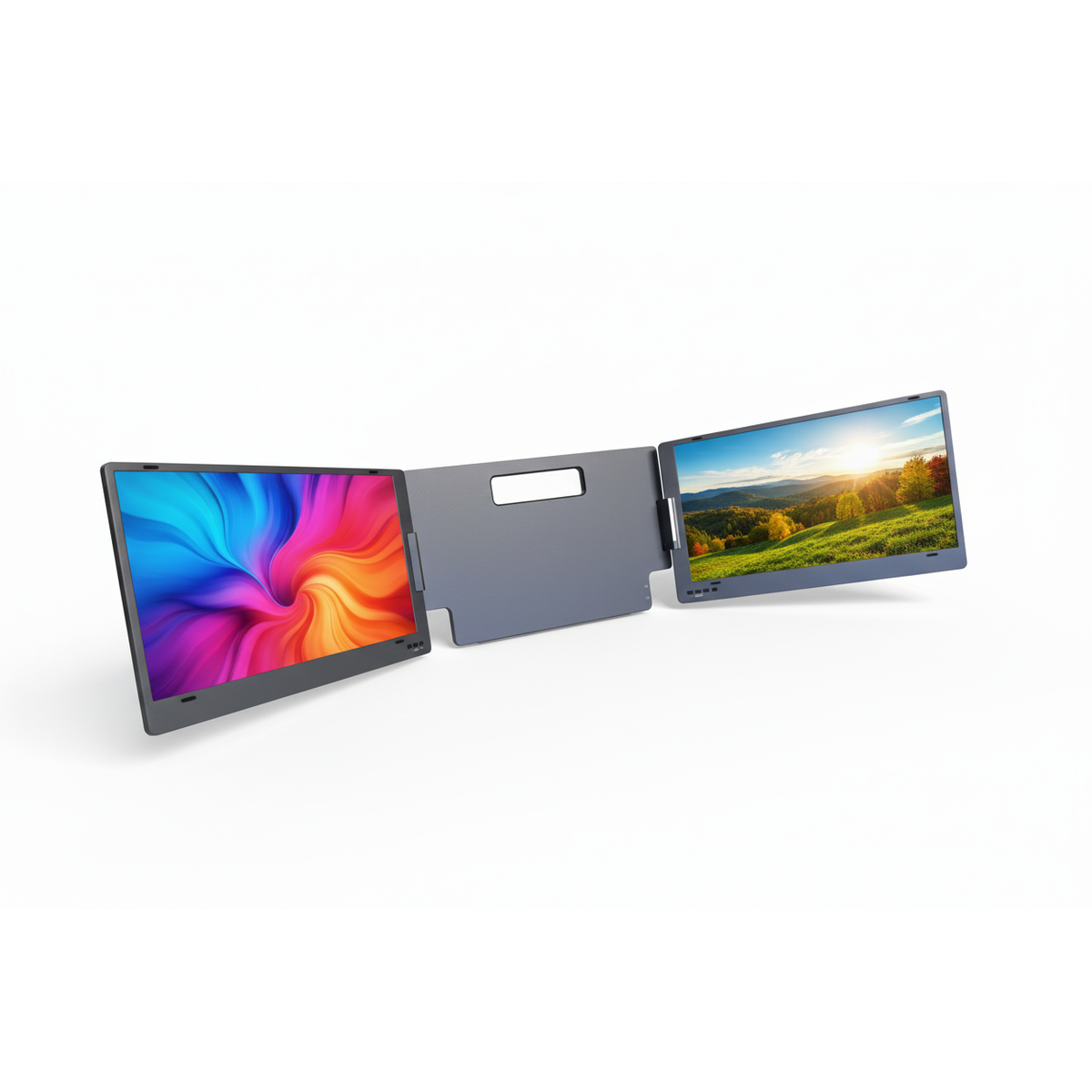 Alu Pro Tragbare Duo-Bildschirmerweiterung
