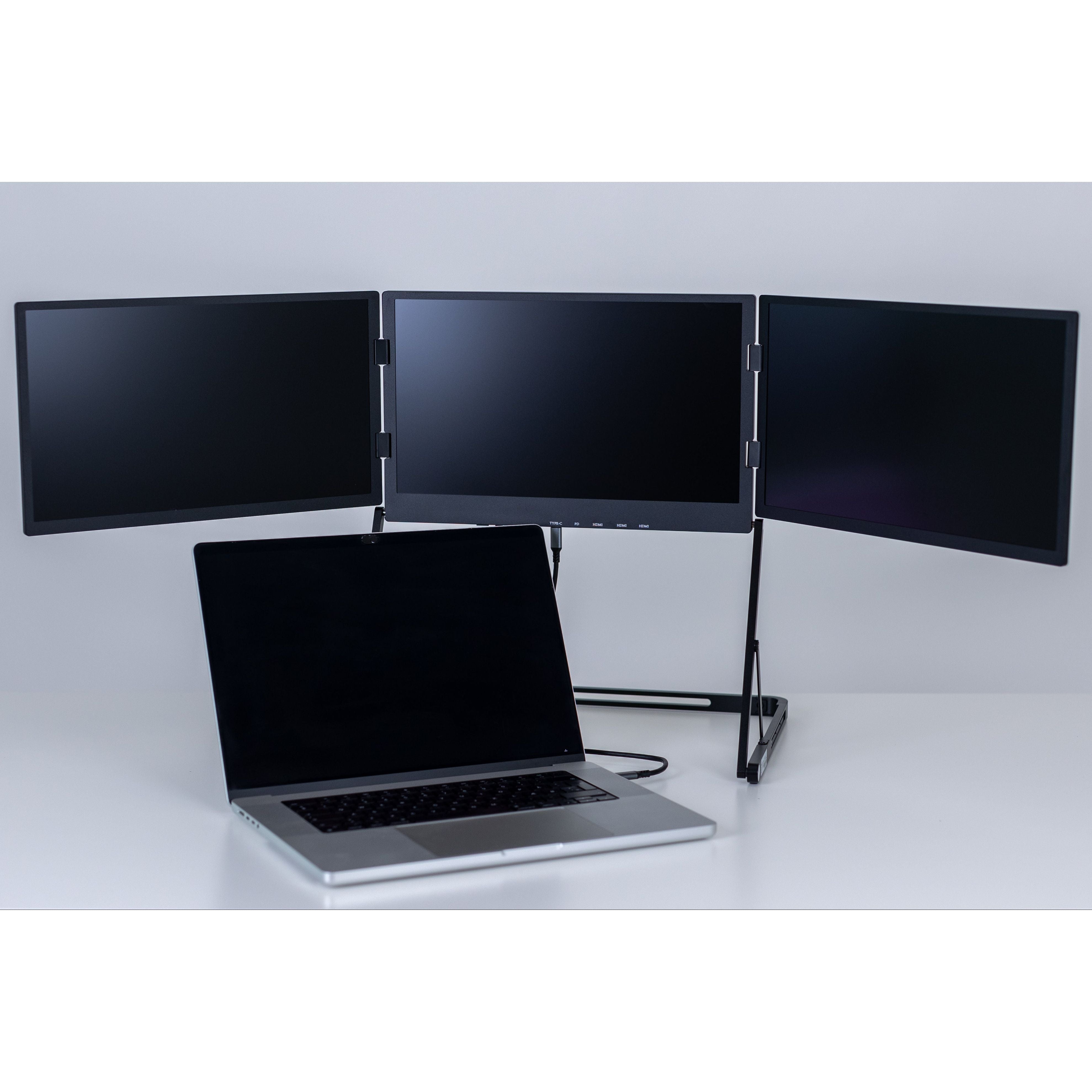 TriCreate Dreifach-Bildschirmerweiterung – 15,6 Zoll