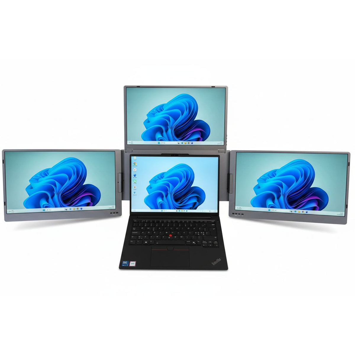 Alu Pro Tragbare Triple-Bildschirmerweiterung - 15,6"