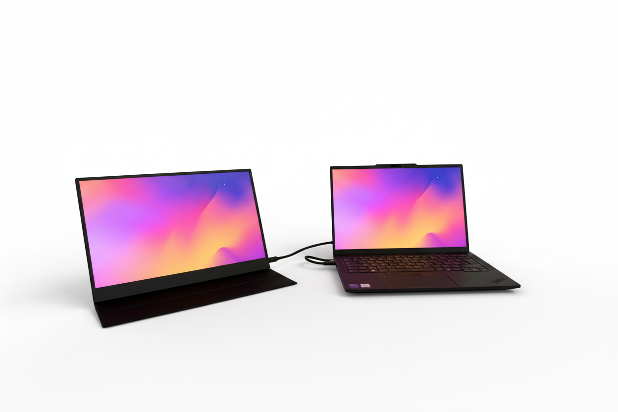 Tragbarer Einzelbildschirm-Extender – 15,6 Zoll