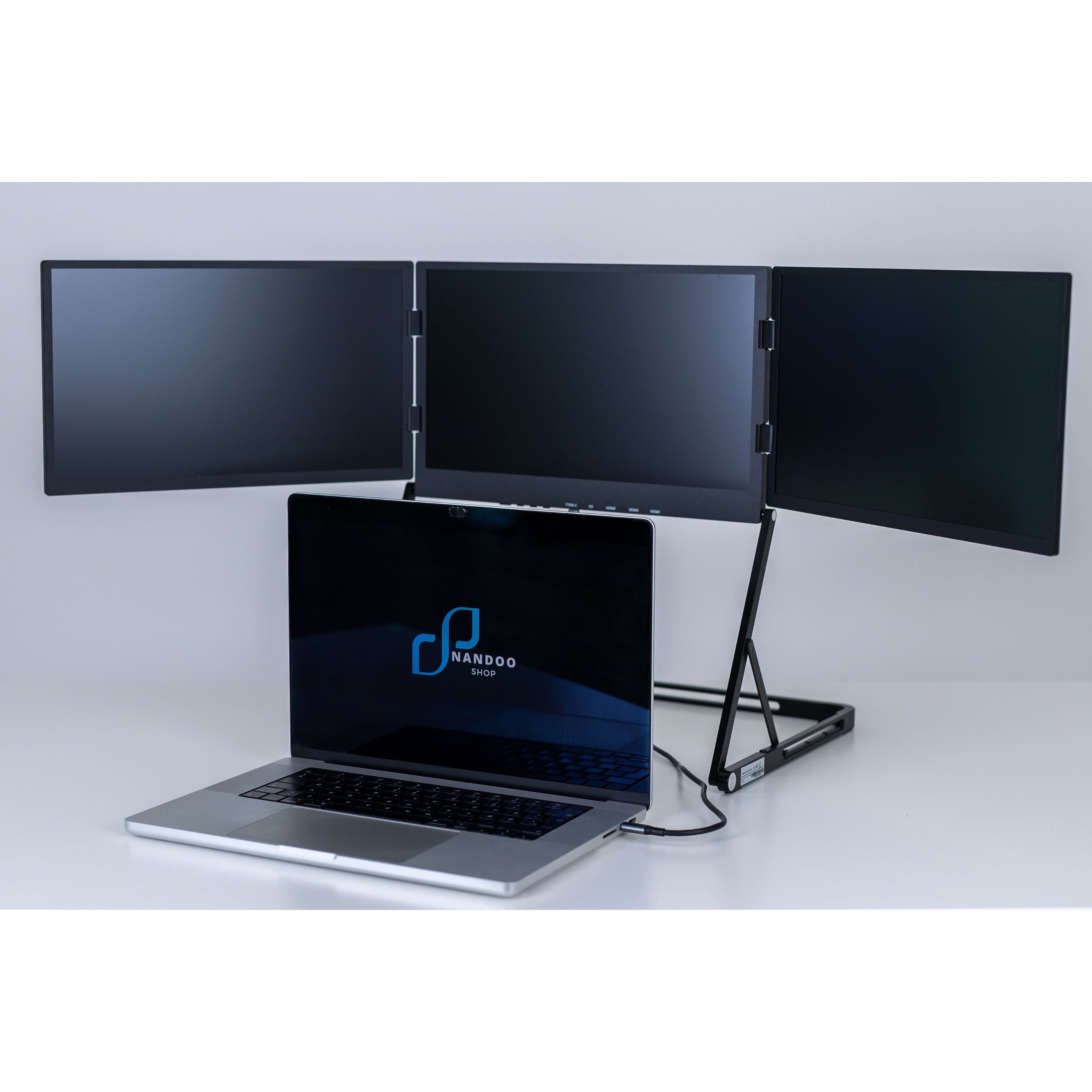 TriCreate Dreifach-Bildschirmerweiterung – 15,6 Zoll