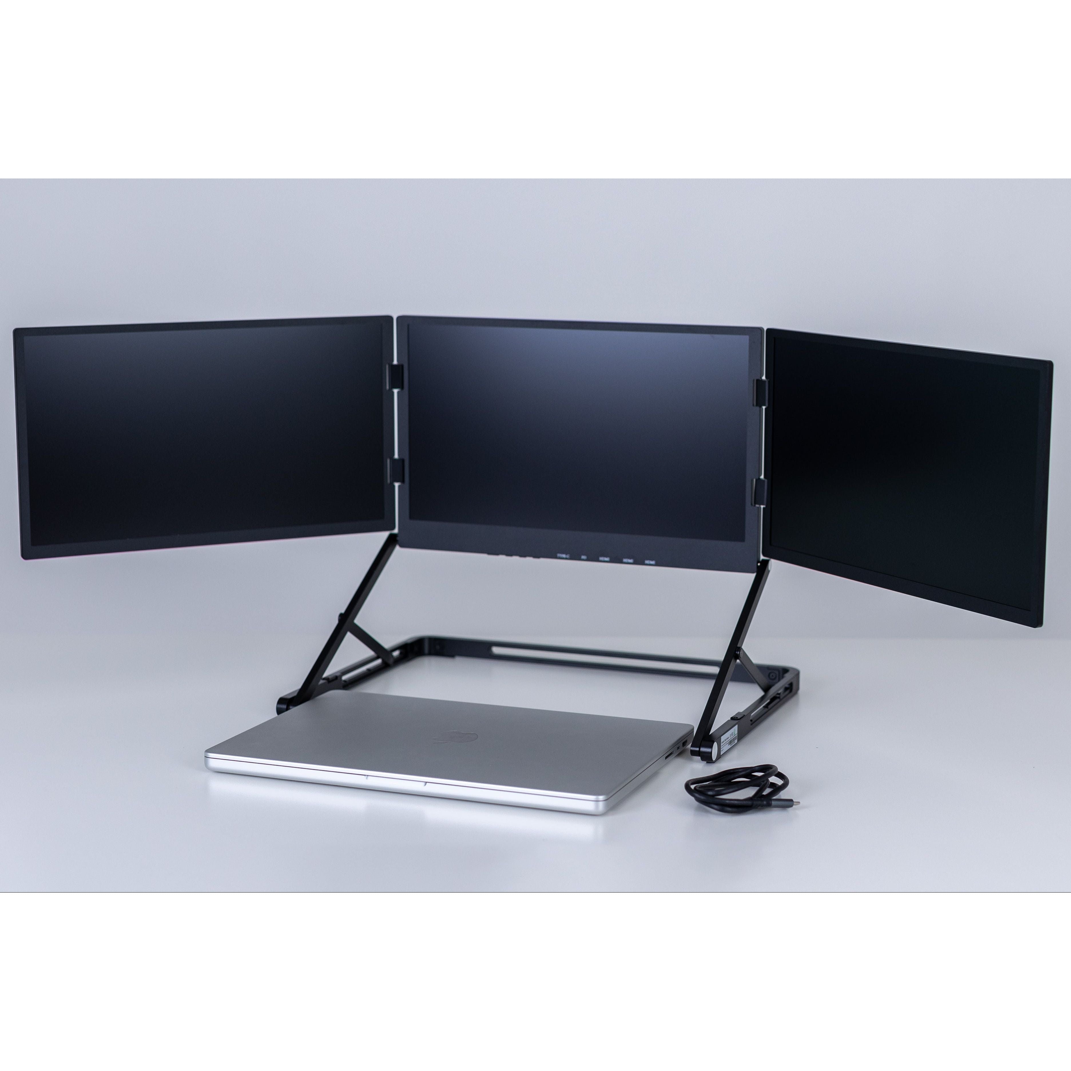 TriCreate Dreifach-Bildschirmerweiterung – 15,6 Zoll