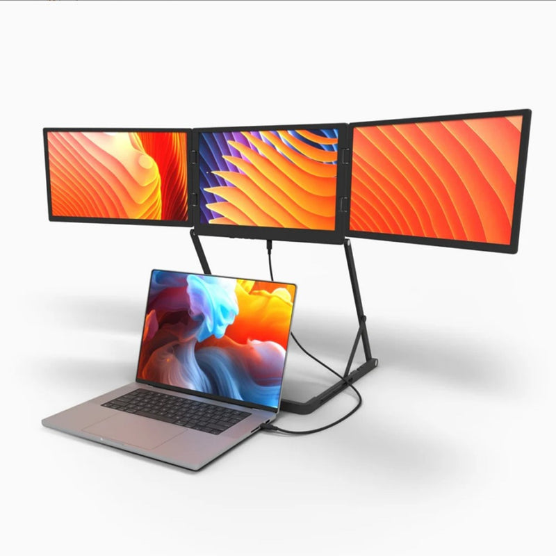 TriCreate Dreifach-Bildschirmerweiterung – 15,6 Zoll