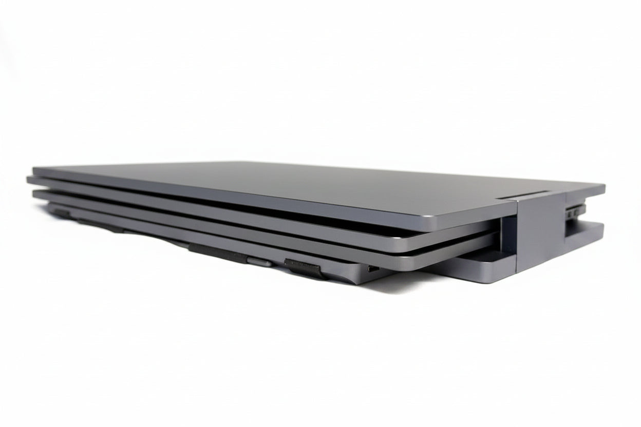 Alu Pro Tragbarer Tripple-Bildschirmerweiterer - 15,6"