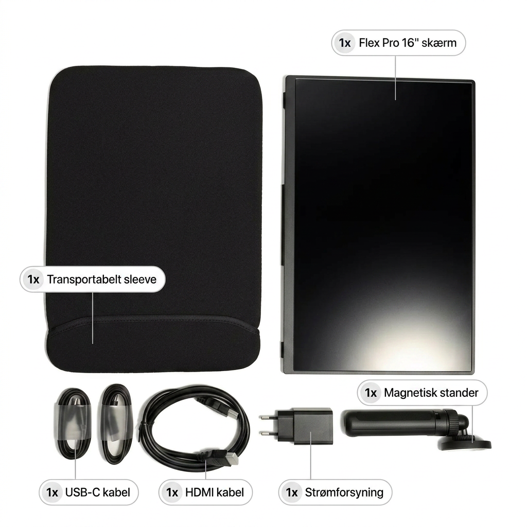 Tragbarer Bildschirm Flex Pro – 16"