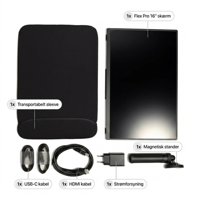 Tragbarer Bildschirm Flex Pro – 16"