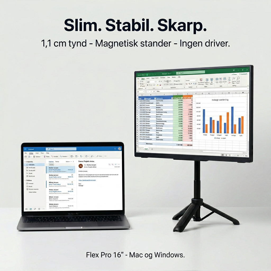 Tragbarer Bildschirm Flex Pro – 16"